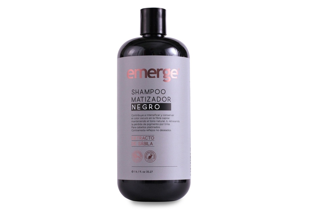 SHAMPOO MATIZADOR NEGRO (1 lt)