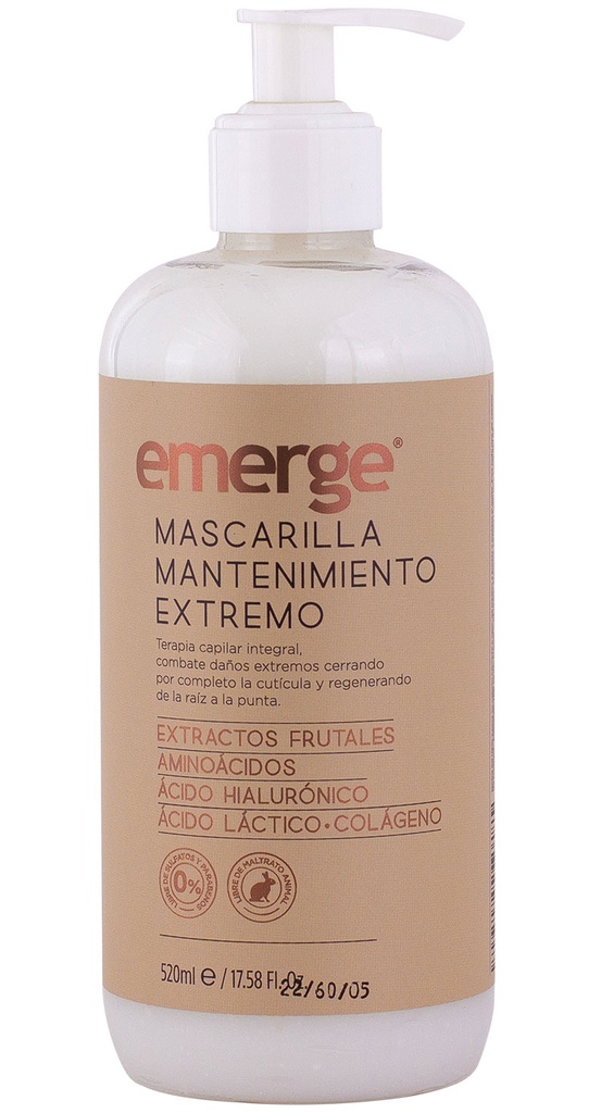 MASCARILLA MANTENIMIENTO EXTREMO (½ lt)