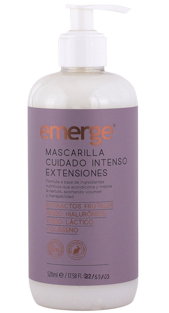 MASCARILLA CUIDADO INTENSO EXTENSIONES (½ lt)